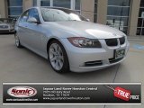 2008 Titanium Silver Metallic BMW 3 Series 335i Sedan #75394794