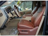 2011 Ford F250 Super Duty XLT Crew Cab 4x4 Chaparral Leather Interior