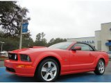 2008 Torch Red Ford Mustang GT Premium Convertible #75394319