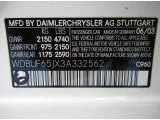 2003 E Color Code for Alabaster White - Color Code: 960