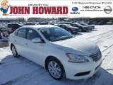 2013 Aspen White Nissan Sentra SL #75394775