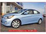 2013 Clearwater Blue Hyundai Accent GLS 4 Door #75394630