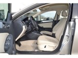 2013 Volkswagen Jetta Hybrid SE Cornsilk Beige Interior