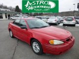 Bright Red Pontiac Grand Am in 2002