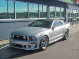 Satin Silver Metallic Ford Mustang in 2005