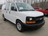 2013 Chevrolet Express 1500 AWD Cargo Van Front 3/4 View