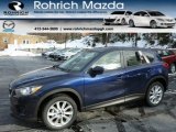 2013 Stormy Blue Mica Mazda CX-5 Grand Touring AWD #75457165