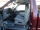 2006 Ford F250 Super Duty XLT Regular Cab 4x4 Medium Flint Interior