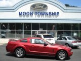 2005 Redfire Metallic Ford Mustang V6 Deluxe Coupe #75457291