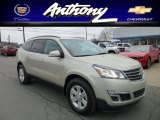 2013 Champagne Silver Metallic Chevrolet Traverse LT AWD #75457846