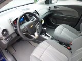 2013 Chevrolet Sonic LT Hatch Dark Pewter/Dark Titanium Interior