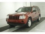 2006 Inferno Red Crystal Pearl Jeep Grand Cherokee Laredo #7513714