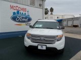 2013 Oxford White Ford Explorer FWD #75457115