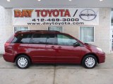 2005 Salsa Red Pearl Toyota Sienna LE #75457089