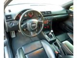 2007 Audi RS4 4.2 quattro Sedan Black Interior