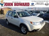 2013 Satin White Pearl Subaru Forester 2.5 X #75457654