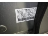 2005 RL Color Code for Celestial Silver Metallic - Color Code: NH685M