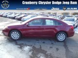2013 Deep Cherry Red Crystal Pearl Chrysler 200 LX Sedan #75457208