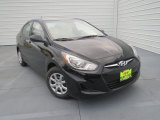 2013 Ultra Black Hyundai Accent GLS 4 Door #75457336