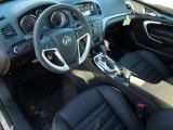 2013 Buick Regal GS Ebony Interior