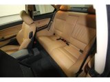 2002 BMW 3 Series 325i Coupe Rear Seat