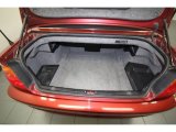2001 BMW 3 Series 325i Convertible Trunk