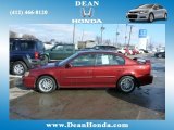 2003 Regatta Red Pearl Subaru Legacy L Sedan #75524958
