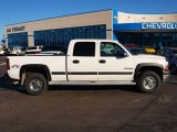 2001 Summit White Chevrolet Silverado 2500HD LS Crew Cab 4x4 #75524206