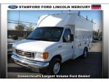 2006 Oxford White Ford E Series Cutaway E350 Commercial Utility Truck #7475364