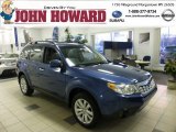 2013 Marine Blue Pearl Subaru Forester 2.5 X Premium #75524934