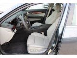 2013 Cadillac ATS 3.6L Performance Light Platinum/Jet Black Accents Interior