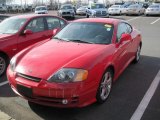2004 Rally Red Hyundai Tiburon  #75524865