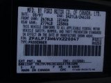 1997 Crown Victoria Color Code for Dark Tourmaline Metallic - Color Code: NA