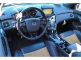2012 Cadillac CTS -V Coupe Ebony/Saffron Interior
