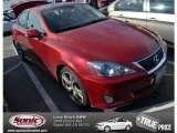 2010 Matador Red Mica Lexus IS 250 #75562235