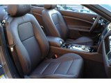 2013 Jaguar XK XKR Convertible Portfolio Truffle/Poltrona Frau Leather Headlining Interior