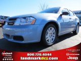 2013 Crystal Blue Pearl Dodge Avenger SE #75570295