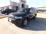 2013 Brilliant Black Crystal Pearl Jeep Grand Cherokee Overland 4x4 #75570491