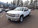 2013 Summit White Chevrolet Silverado 1500 LT Crew Cab 4x4 #75570580