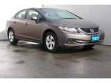 2013 Urban Titanium Metallic Honda Civic LX Sedan #75570366