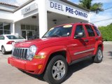 2005 Flame Red Jeep Liberty Limited #75570173
