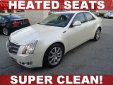 2008 White Diamond Tri-Coat Cadillac CTS Sedan #75570149