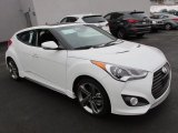 Century White Hyundai Veloster in 2013