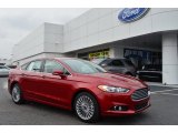 Ruby Red Metallic Ford Fusion in 2013