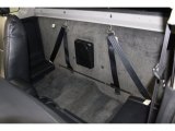 2001 Nissan Frontier SC V6 King Cab 4x4 Rear Seat