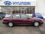 Ruby Red Hyundai Sonata in 2005