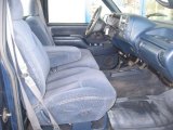 1996 Chevrolet C/K 2500 K2500 Regular Cab 4x4 Blue Interior