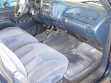 1996 Chevrolet C/K 2500 K2500 Regular Cab 4x4 Blue Interior