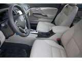 2013 Honda Civic EX-L Sedan Beige Interior
