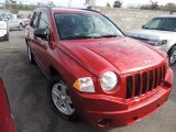 2008 Inferno Red Crystal Pearl Jeep Compass Sport 4x4 #75612135